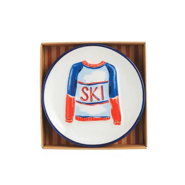 Ski Sweater Trinket Dish