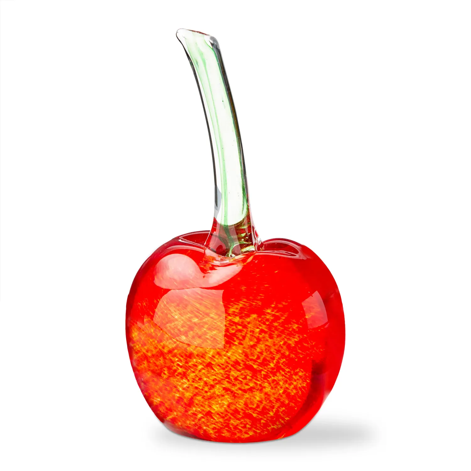 Glass Decorative Cherry Object