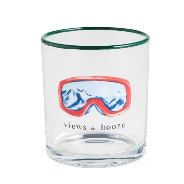 Views and Boose Low Ball Glass