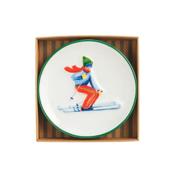Skier Trinket Dish