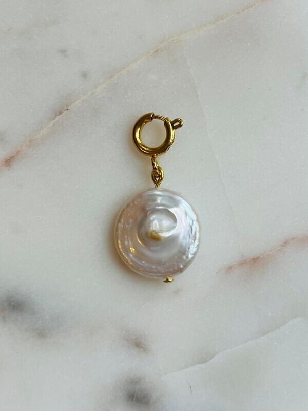 Bedel Flat Round Pearl