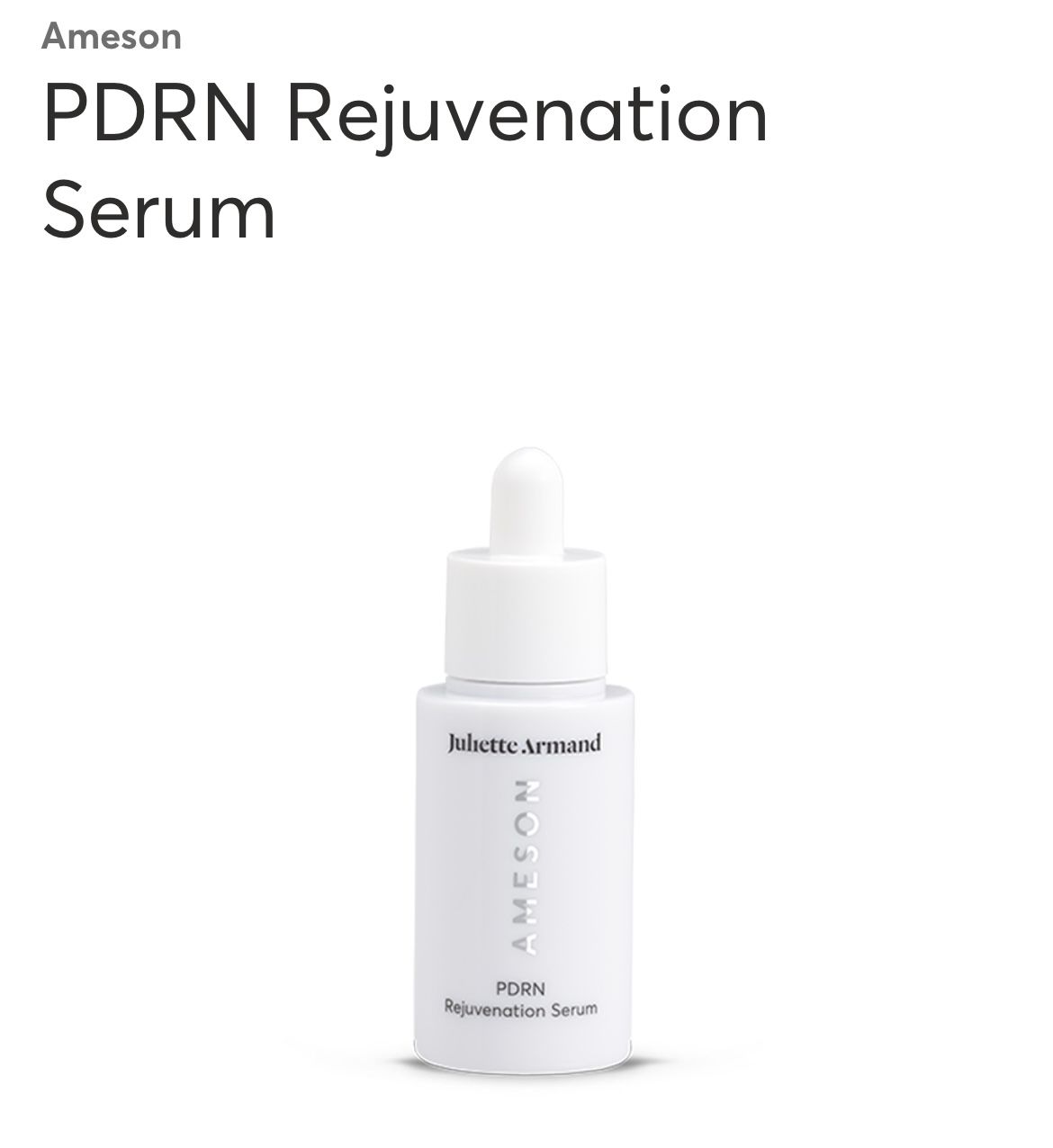 PDRN Rejuvenation Serum