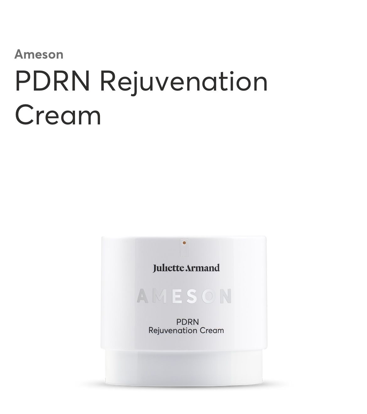 PDRN Rejuvenation Cream