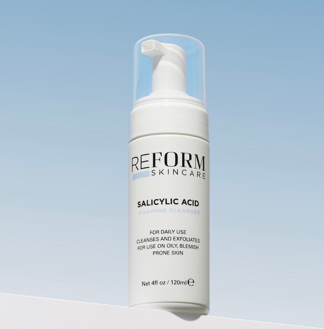 Salicylic acid foaming cleanser