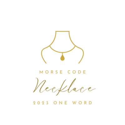 Morse Code Necklace