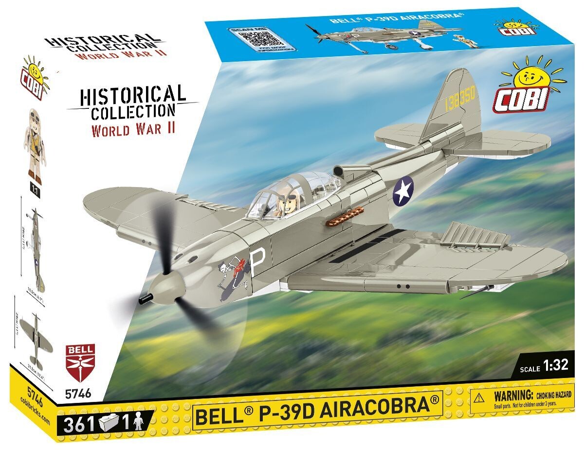 Bell P-39D Airacobra White P, Lieutenant I.A.Erickson