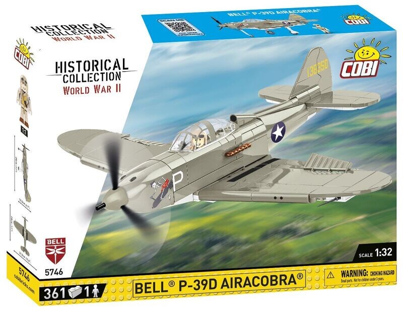 Bell P-39D Airacobra White P, Lieutenant I.A.Erickson