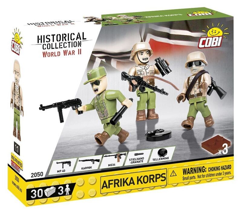 Afrika Korps (3 figurines & accesories)