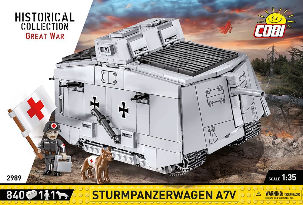Sturmpanzerwagen A7V scala 1:35