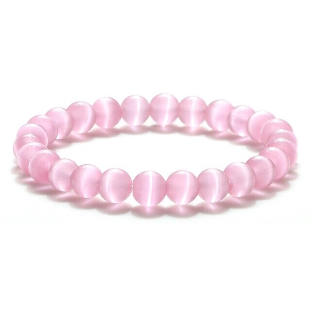 Cat Eye Bracelet Pink
