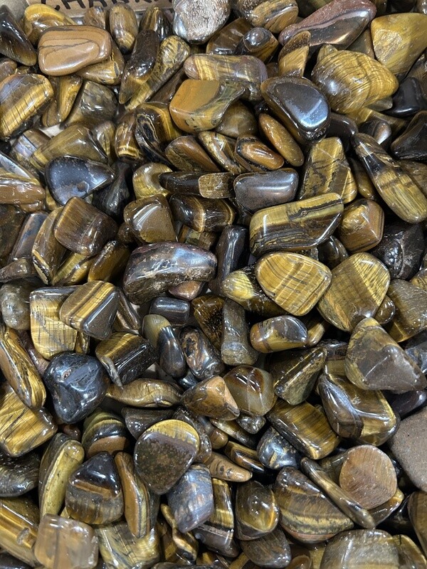 Gold Tiger&#39;s Eye Tumble