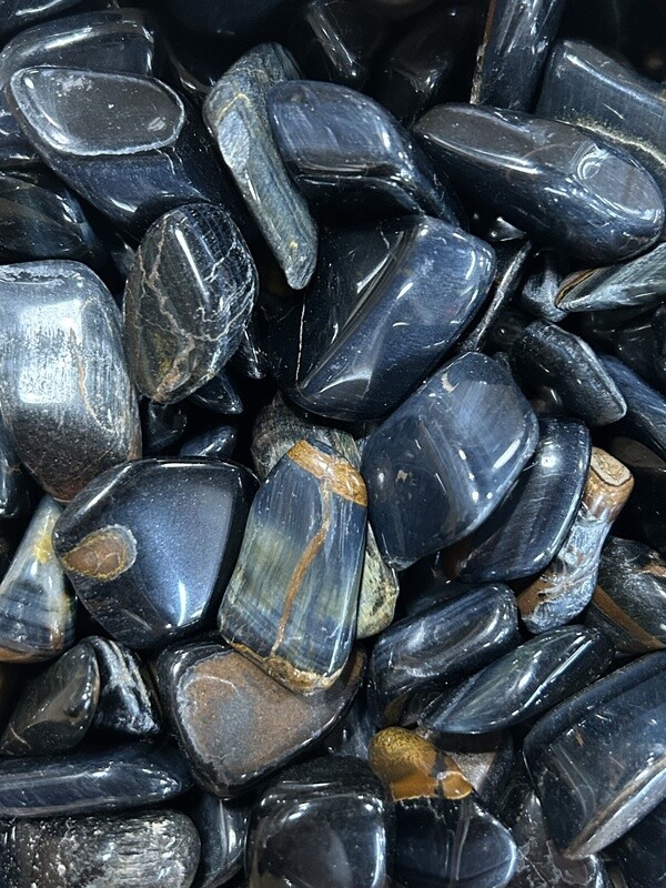 Blue Tiger&#39;s Eye Tumble