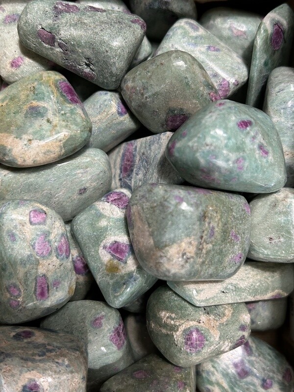 Ruby Fuchsite Tumble