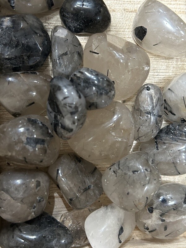 Tourmalinated Quartz Tumble