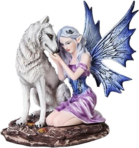 Fairy with Wolf