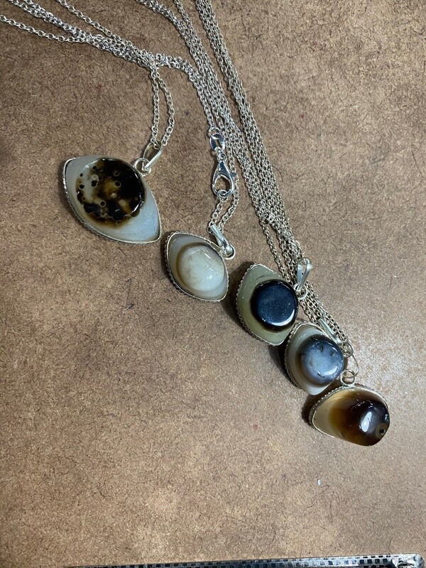 Agate Eye Pendant