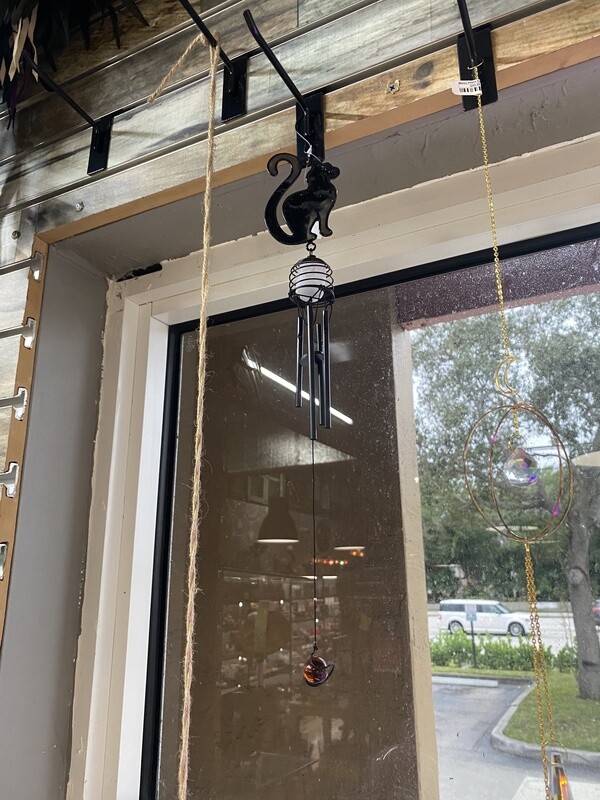 Black Cat Wind Chime