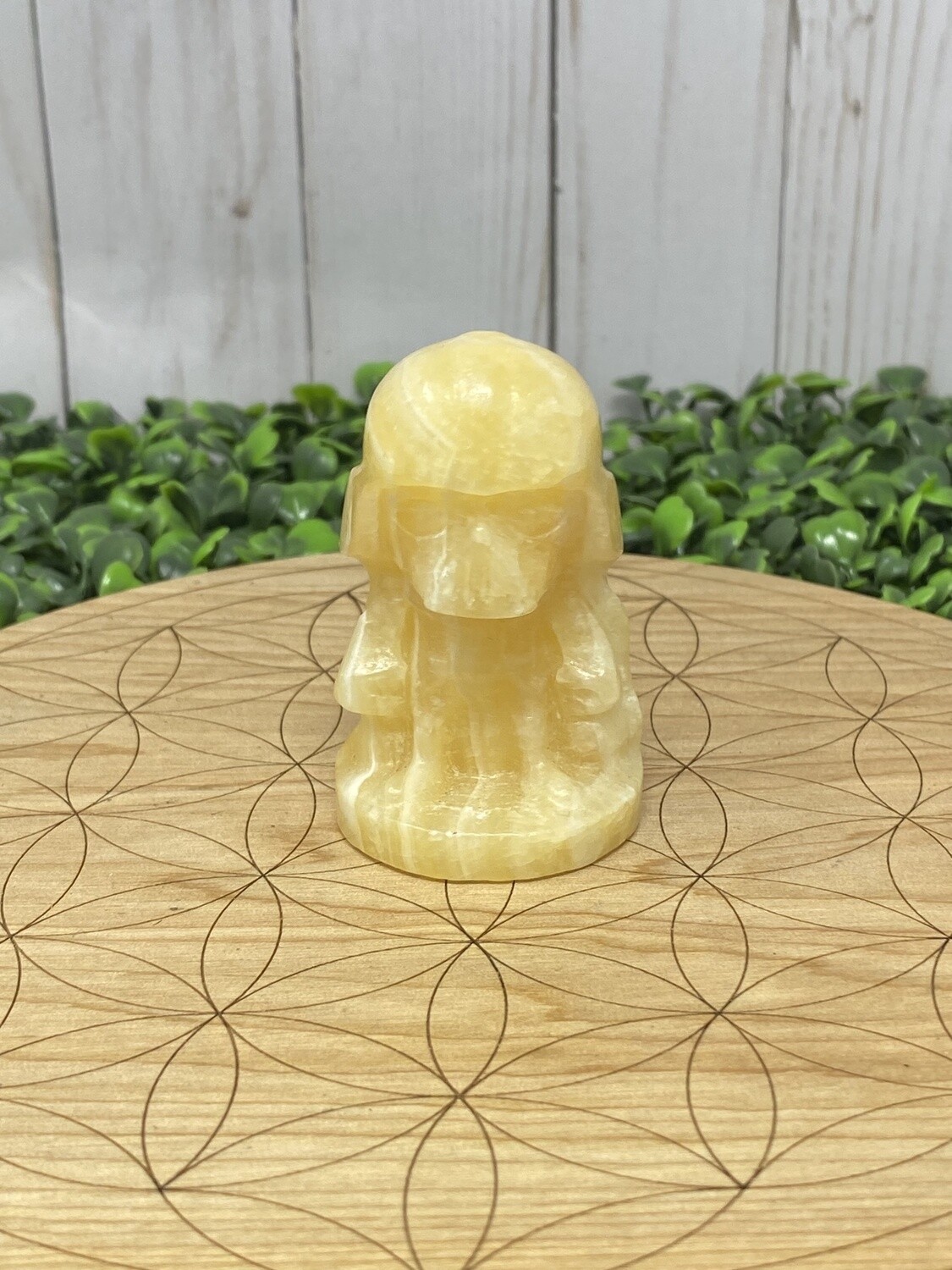 Darth Vader - Orange Calcite