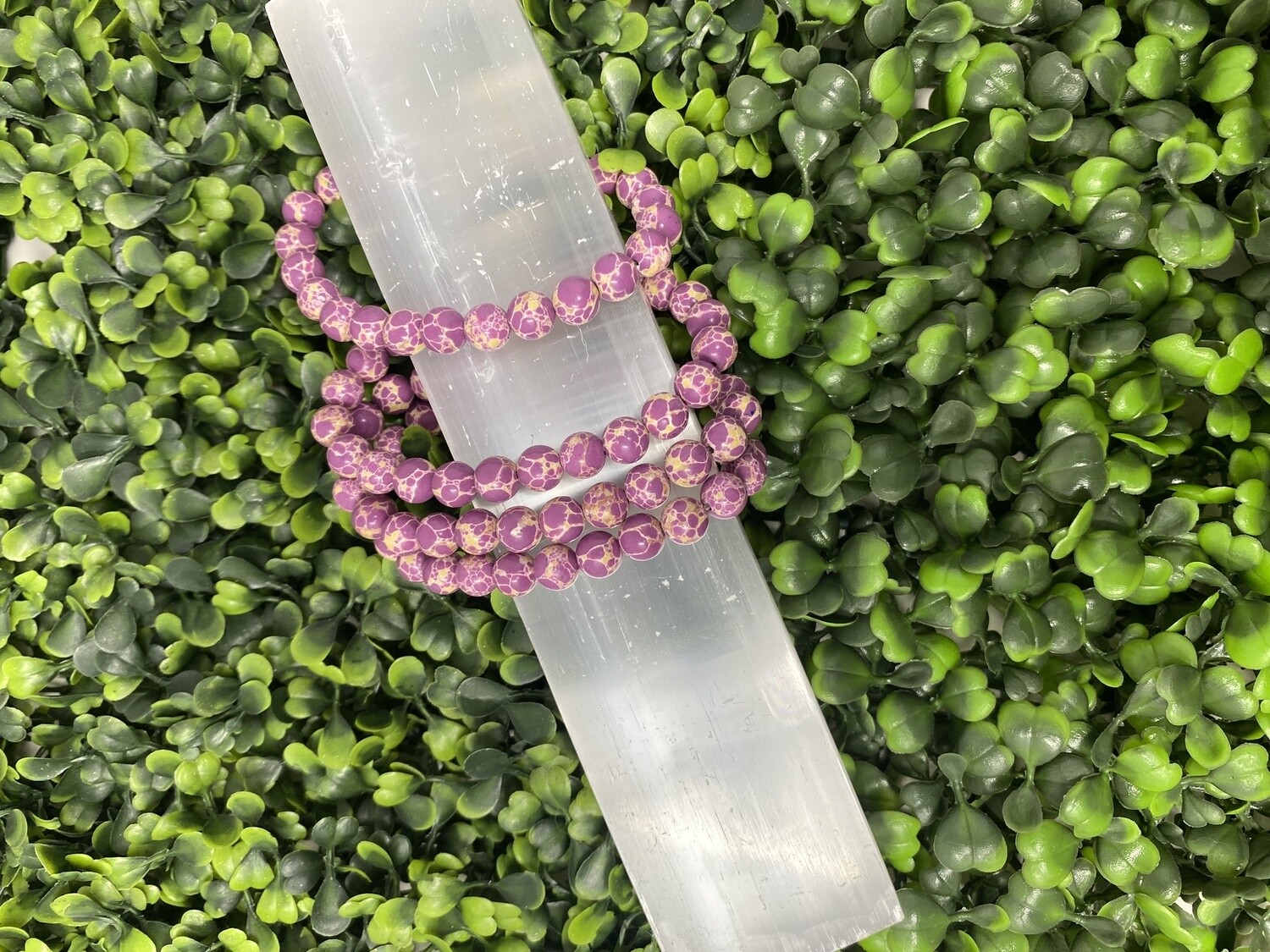 All Purple Imperial Jasper Bracelet