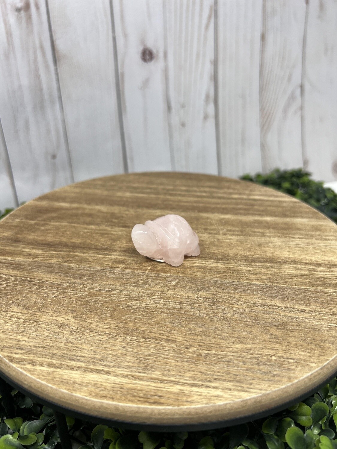 Crystal Turtle SM - Rose Quartz
