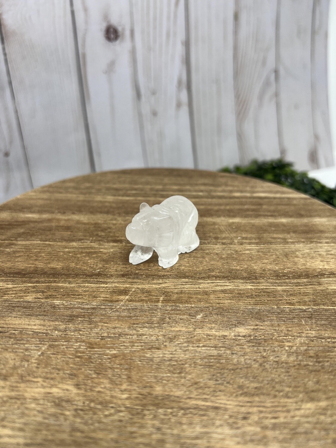 Crystal Bear - Clear Quartz