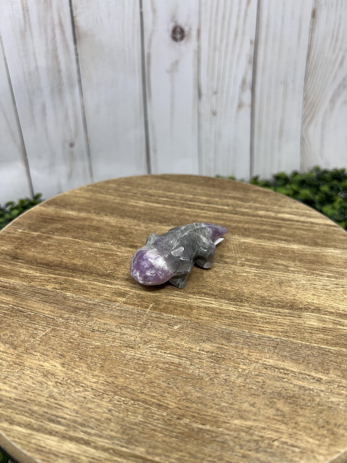 Crystal Axolotl - Amethyst