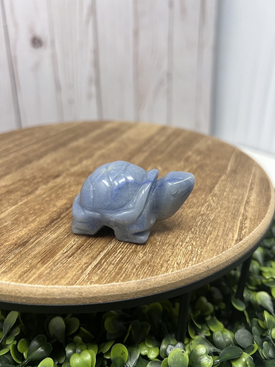 Crystal Turtle Large - Angelite