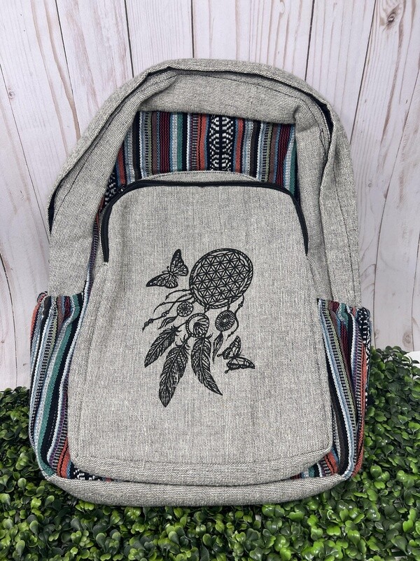 Hemp Dream Catcher BackPack