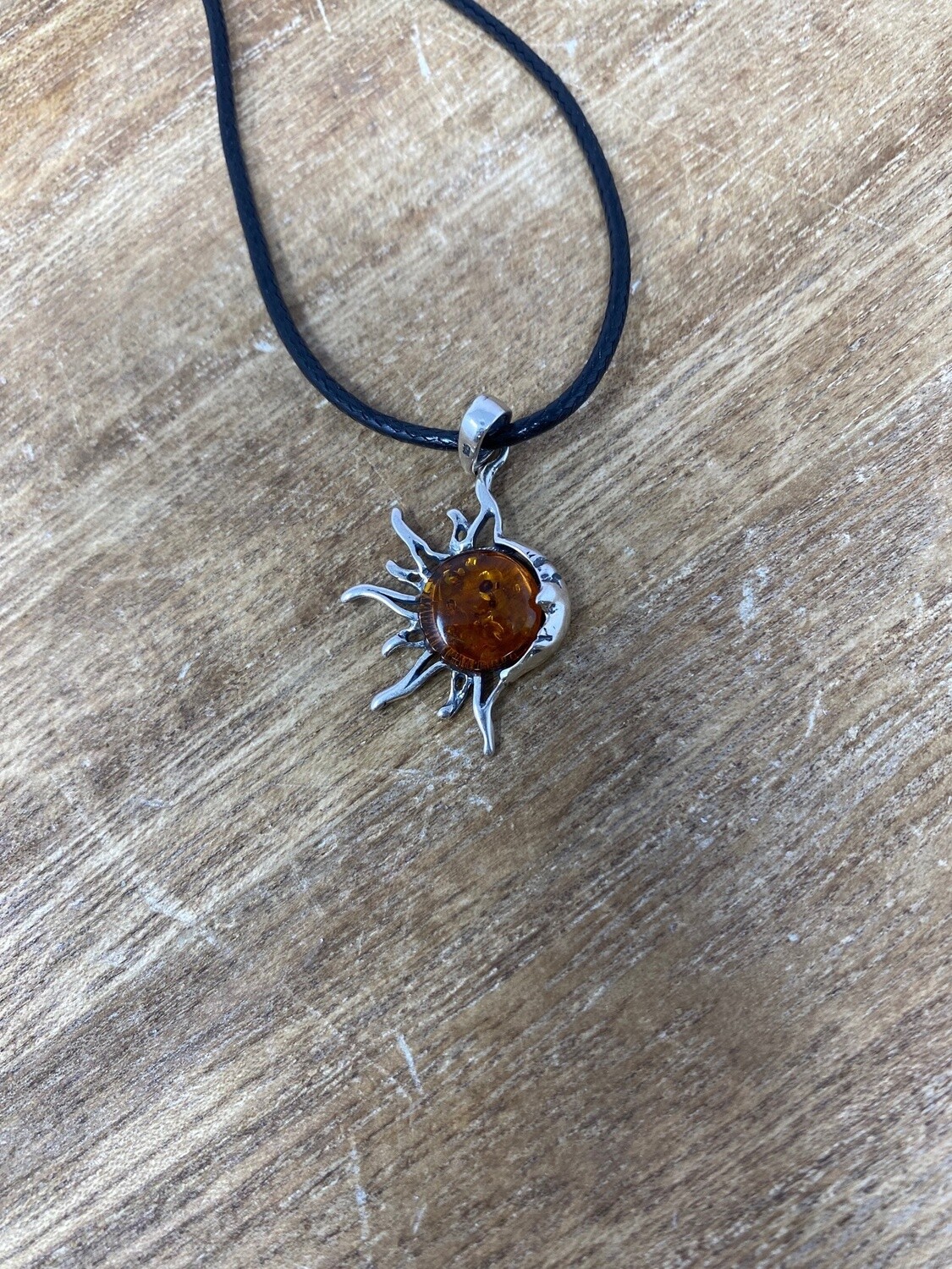 Amber Half Sun + Moon
