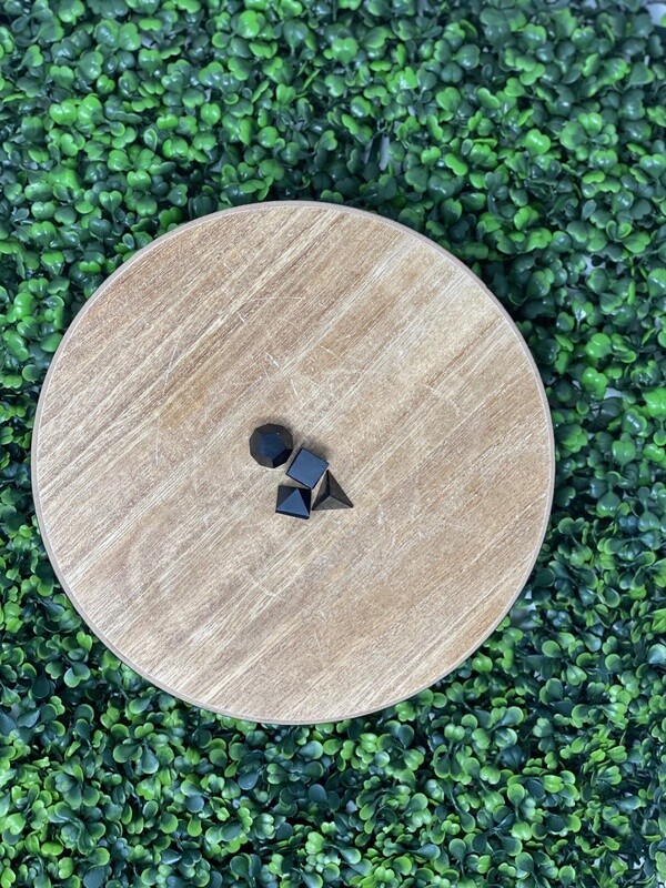 Black Obsidian Geometric