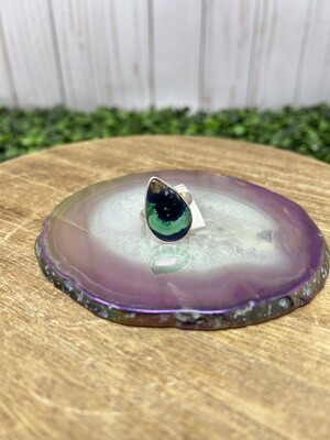 Azurite Eye Ring