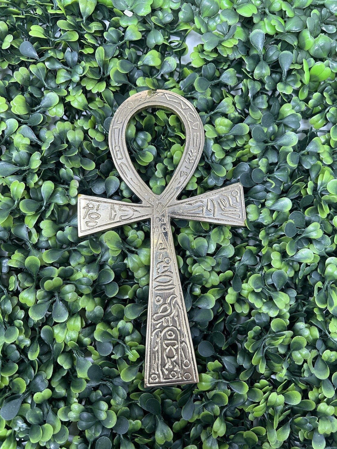 Brass Ankh 6.5&quot;