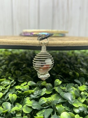 Cage Chakra Gem Pendant