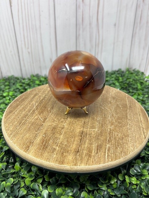 Carnelian Sphere 3-3.5&quot;