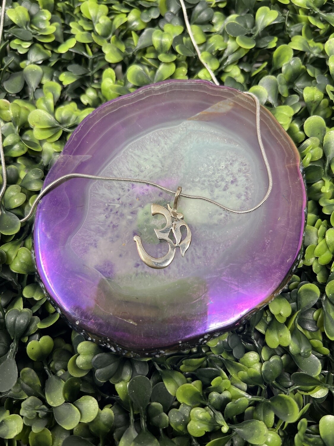 Ohm SS Necklace LG