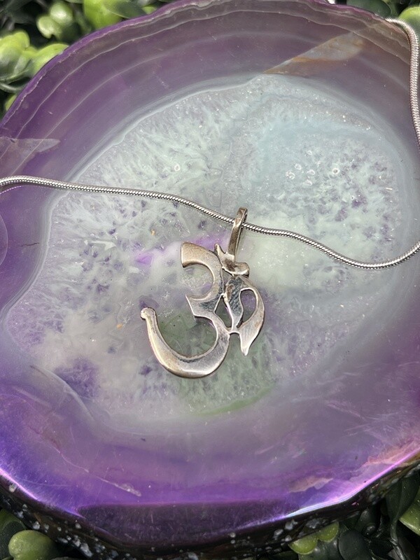 Ohm SS Necklace LG