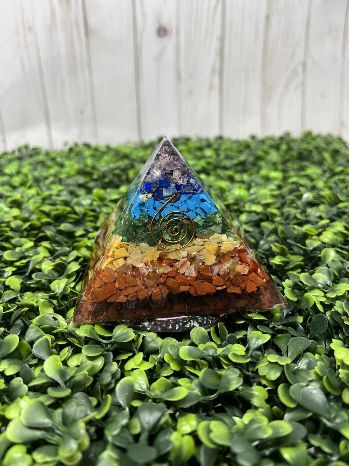 Orgonite Chakra Pyramid - LG