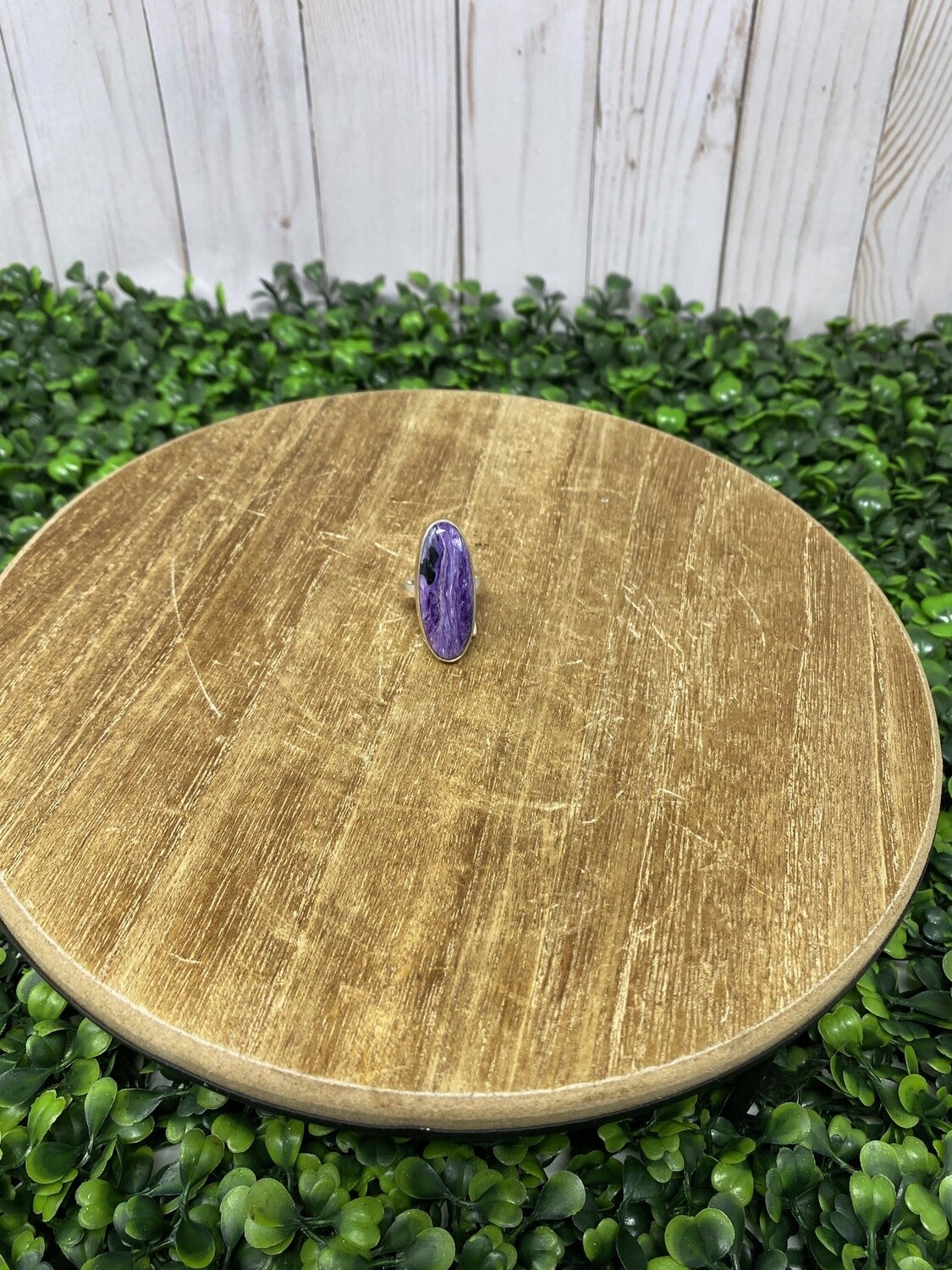 Charoite Oval Ring - 7
