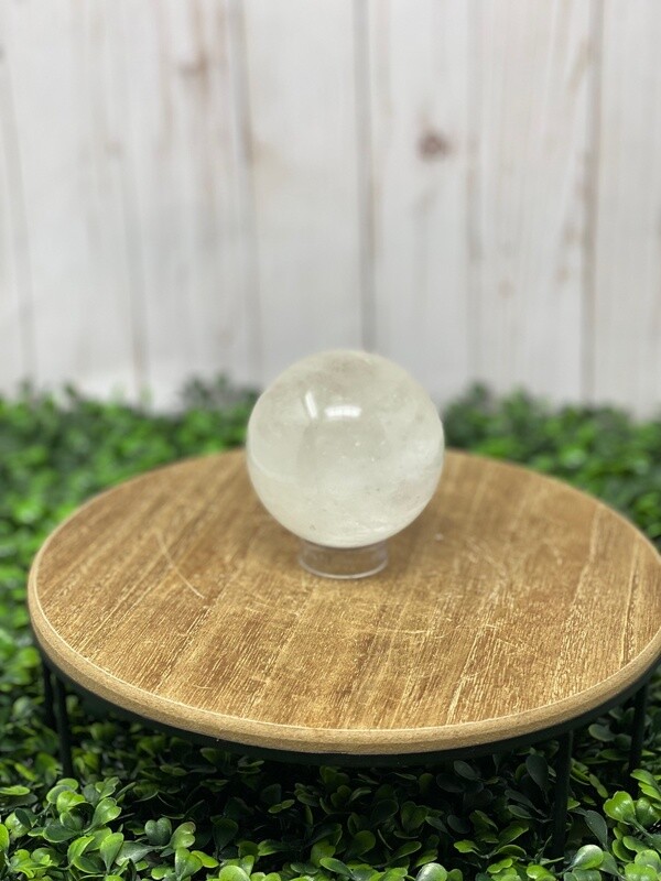 Clear Quartz Sphere 3.5&quot;