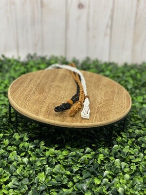 Crochet Necklace for Crystals