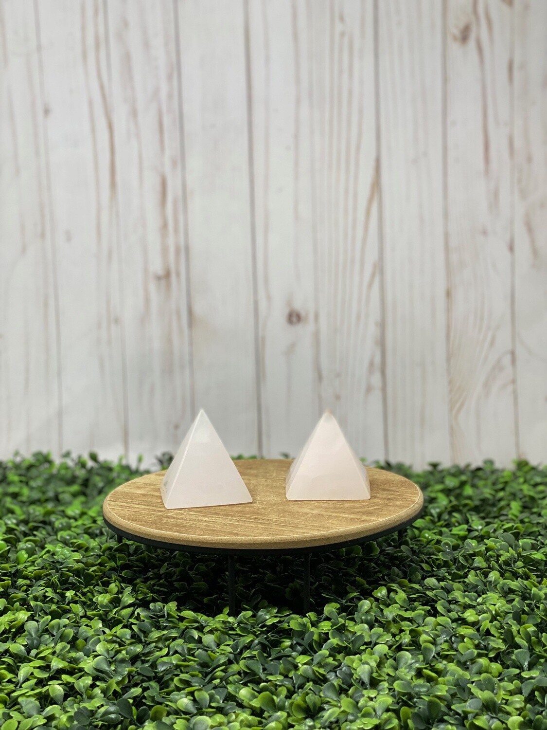 Crystal Pyramid - Pink Calcite