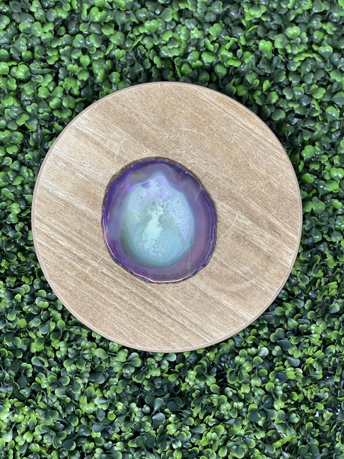 Aura Agate Slice