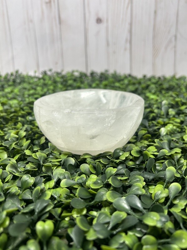 Clear Quartz Bowl - 4"
