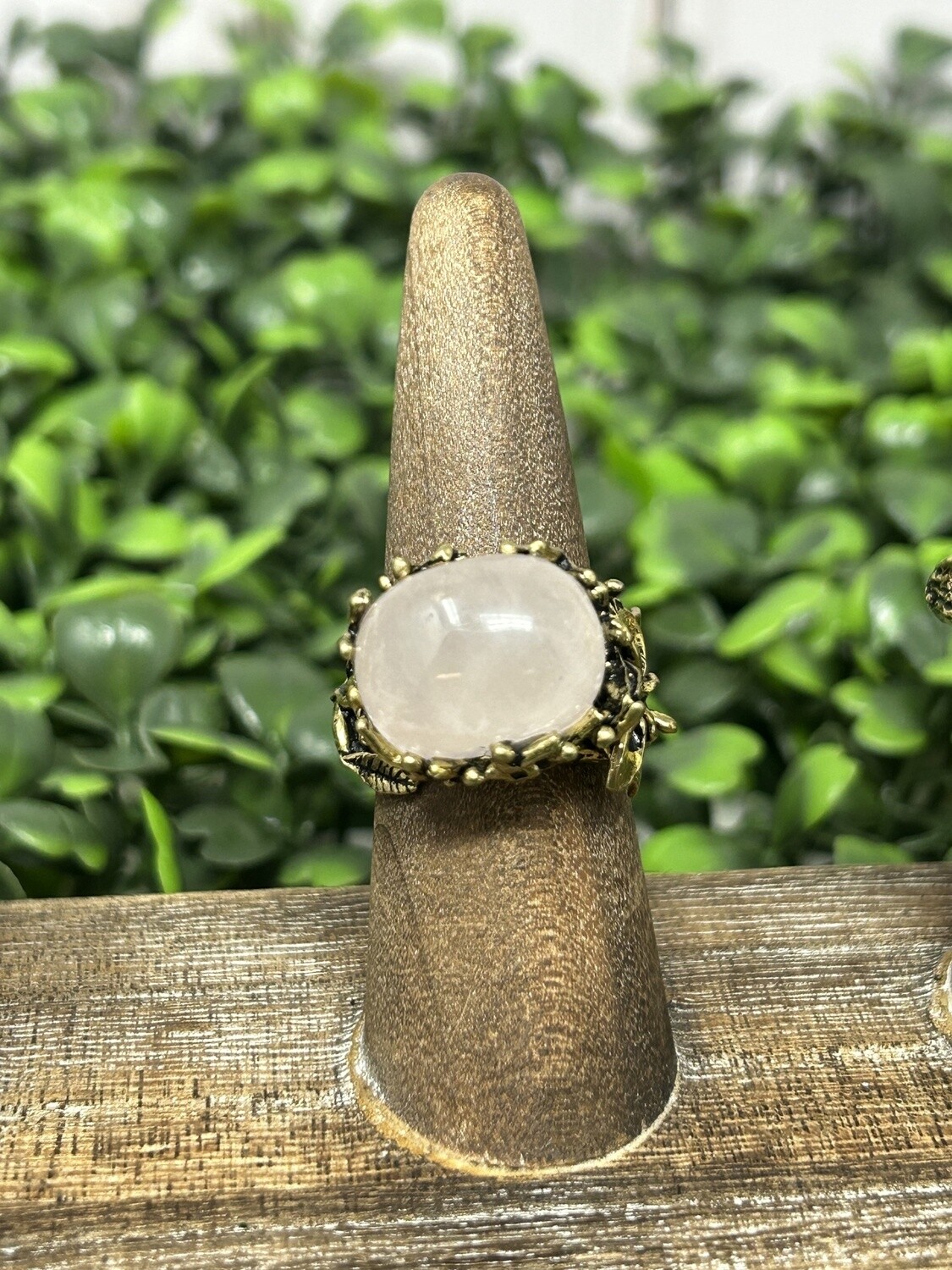 Copper Crystal Ring
