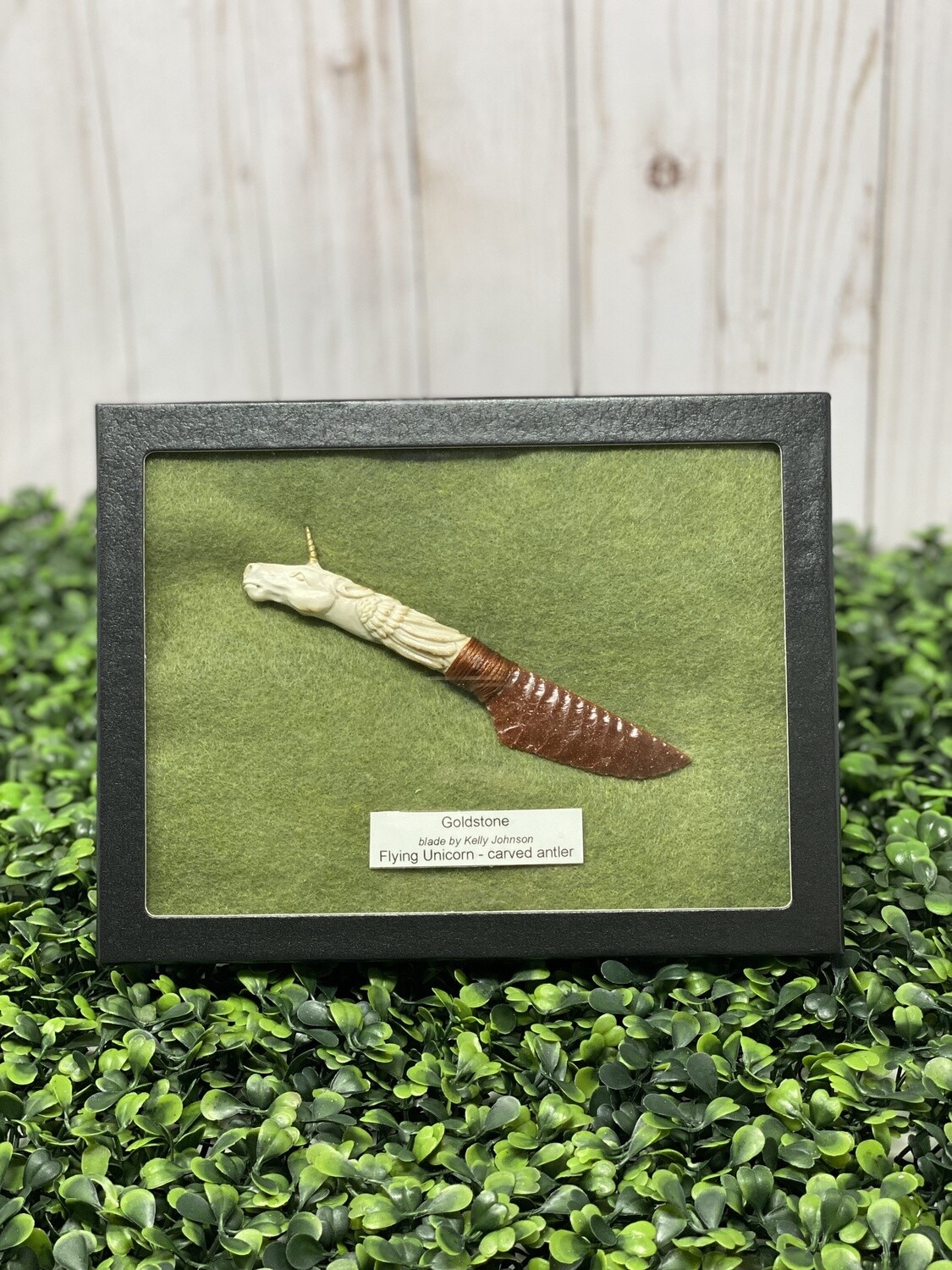 Goldstone Unicorn Blade