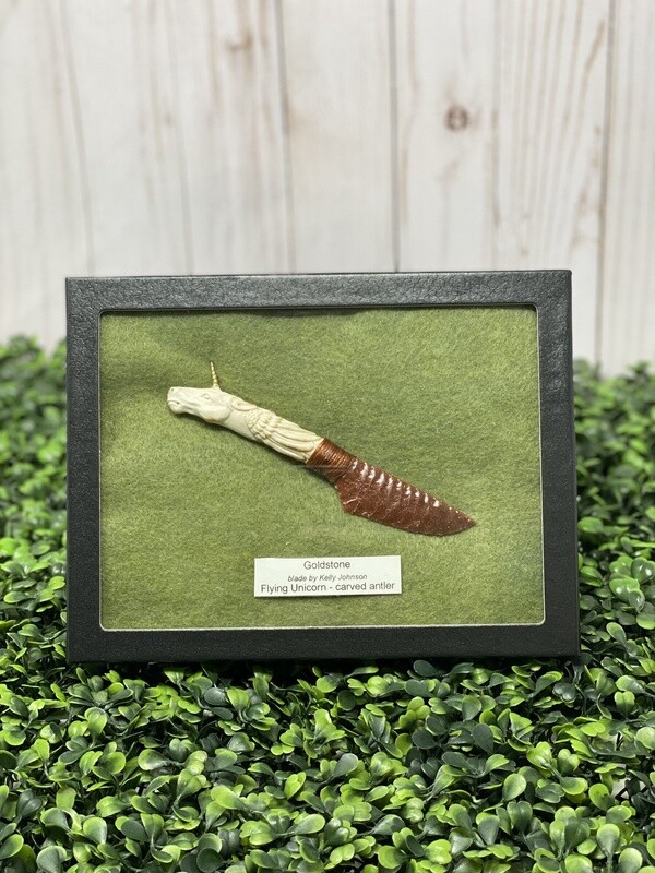 Goldstone Unicorn Blade
