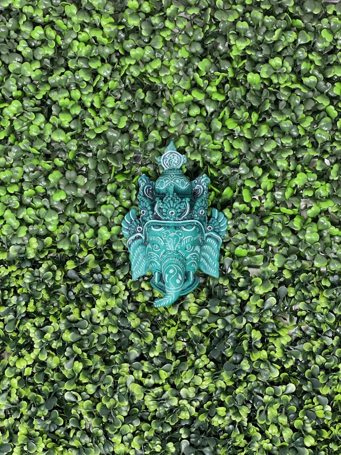 Ganesh Colorful Mask, Colour: Green