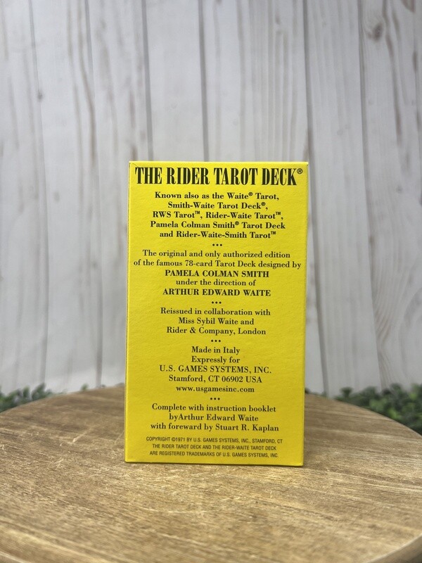 Rider-Waite Tarot Deck, The