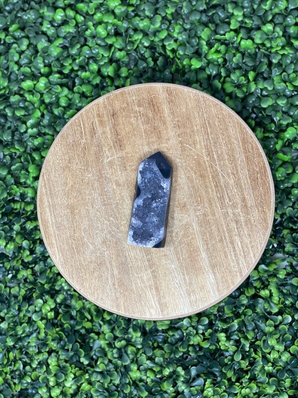 Druzy Agate Tower 3.5x1.5