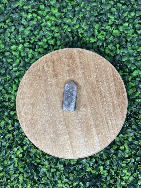 Druzy Agate Tower 2.5x1.5&quot;